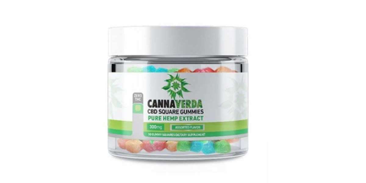 Cannaverda CBD Gummies Reviews 100% Pure CBD Powerful Pain Relief Formula!